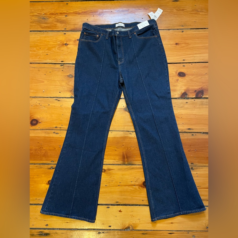 Abercrombie & Fitch Vintage High Rise Flare Jeans